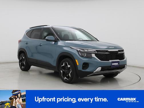 Blue 2024 Kia Seltos EX