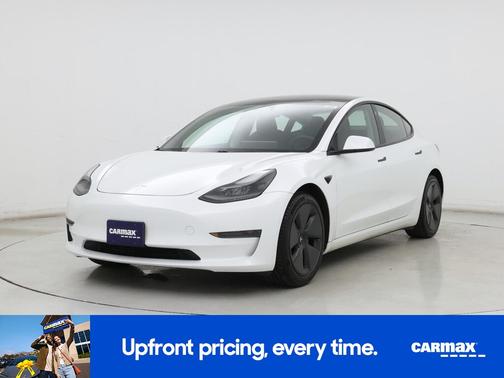 White 2021 Tesla Model 3 Standard Range Plus