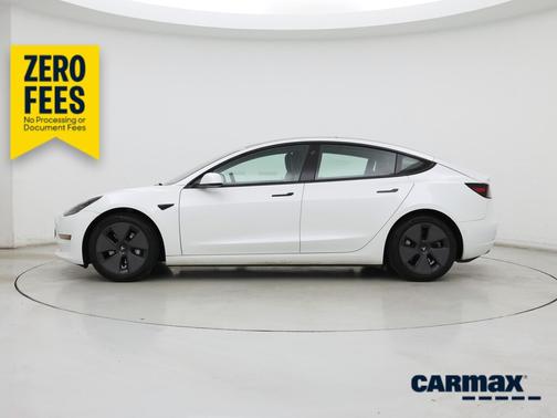 White 2021 Tesla Model 3 Standard Range Plus