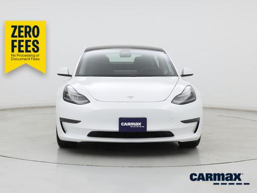 White 2021 Tesla Model 3 Standard Range Plus