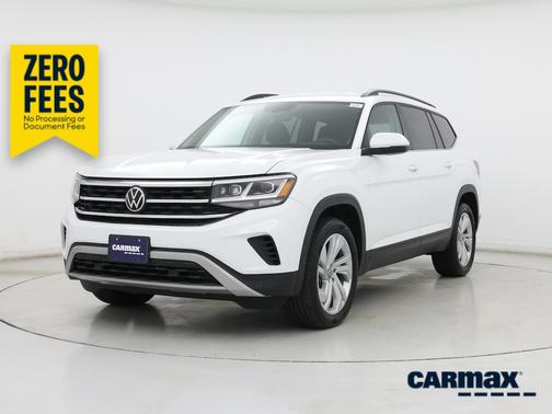 White 2021 Volkswagen Atlas SE w/Tech