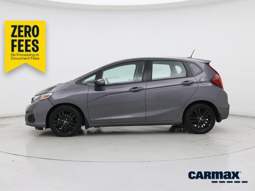 Gray 2018 Honda Fit EX-L