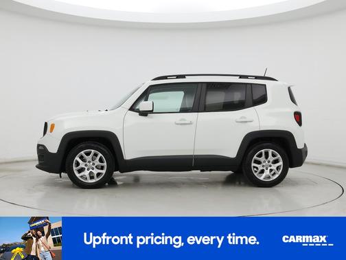 White 2018 Jeep Renegade Latitude