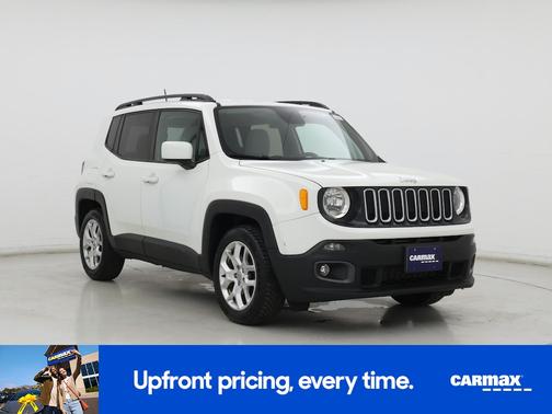 White 2018 Jeep Renegade Latitude