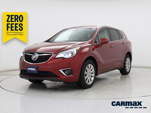 Red 2019 Buick Envision Essence