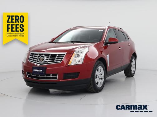 Red 2016 Cadillac SRX Luxury
