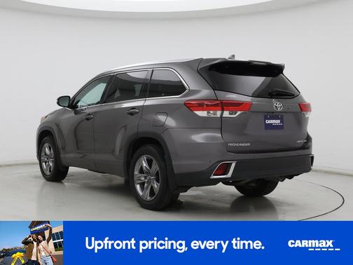 Gray 2019 Toyota Highlander Limited Platinum