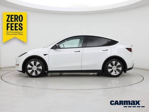 White 2022 Tesla Model Y Long Range