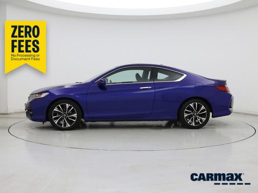 Blue 2017 Honda Accord EX-L