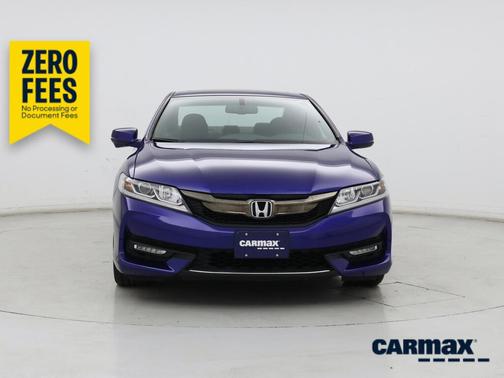 Blue 2017 Honda Accord EX-L