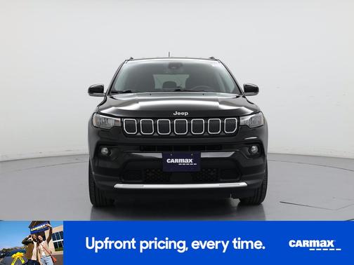 Black 2022 Jeep Compass Limited