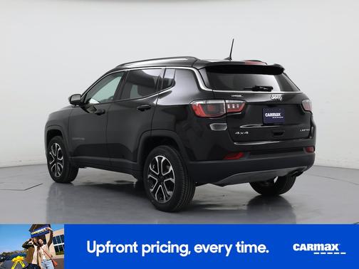 Black 2022 Jeep Compass Limited