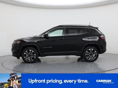 Black 2022 Jeep Compass Limited