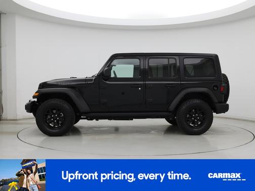 Black 2022 Jeep Wrangler Unlimited Willys
