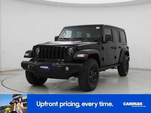 Black 2022 Jeep Wrangler Unlimited Willys