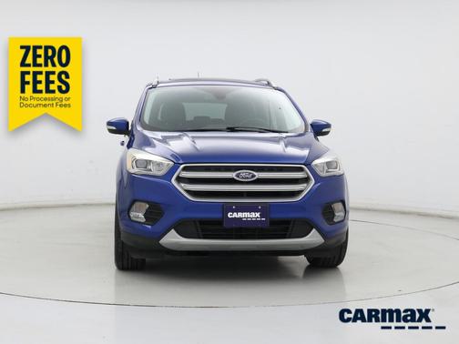 Blue 2017 Ford Escape Titanium