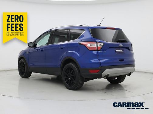 Blue 2017 Ford Escape Titanium