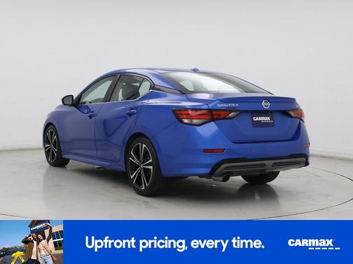 Blue 2021 Nissan Sentra SR