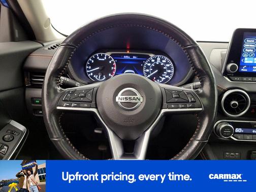 Blue 2021 Nissan Sentra SR