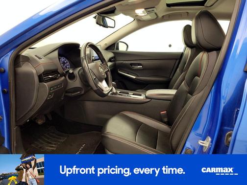 Blue 2021 Nissan Sentra SR