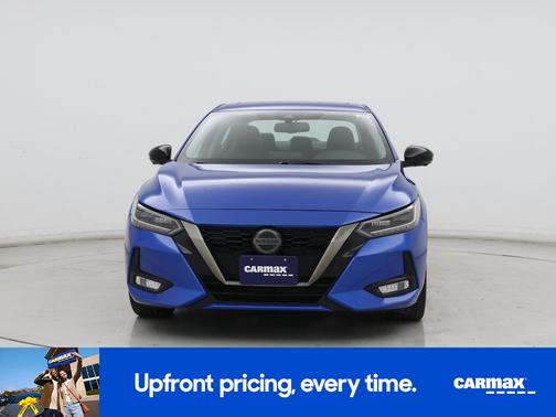 Blue 2021 Nissan Sentra SR