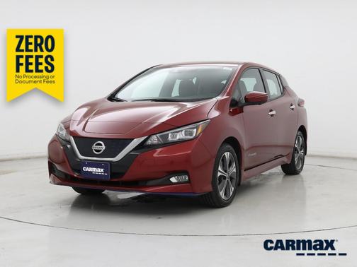 Red 2019 Nissan Leaf SL PLUS