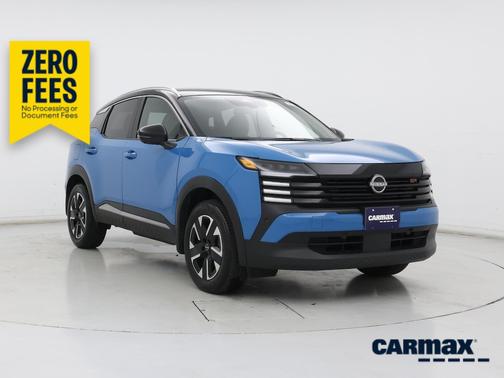 Blue 2025 Nissan Kicks SR
