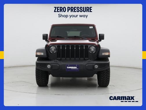 Red 2021 Jeep Wrangler Unlimited Willys