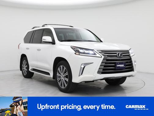 White 2017 Lexus LX 570