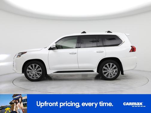 White 2017 Lexus LX 570
