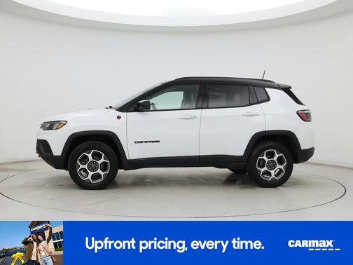 White 2022 Jeep Compass Trailhawk