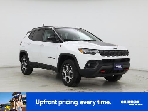 White 2022 Jeep Compass Trailhawk