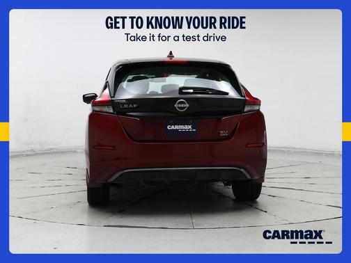 Red 2024 Nissan Leaf SV Plus