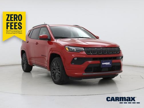 Red 2022 Jeep Compass Red Edition