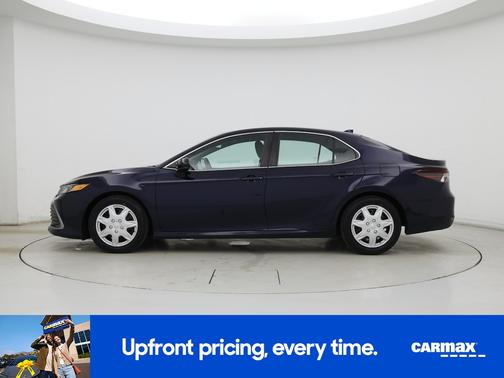 Blue 2021 Toyota Camry LE