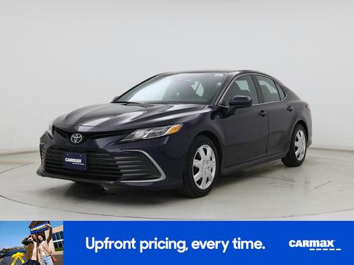 Blue 2021 Toyota Camry LE