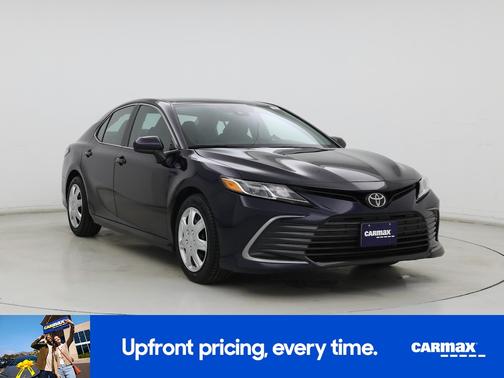 Blue 2021 Toyota Camry LE