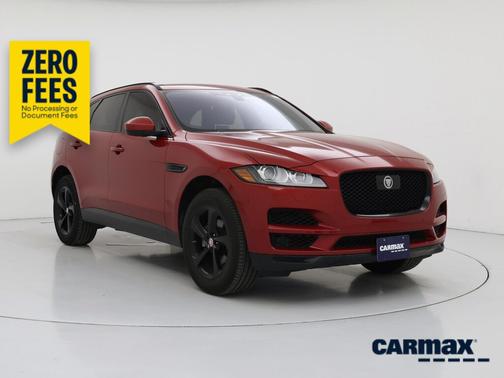 Red 2019 Jaguar F-PACE 25t Premium