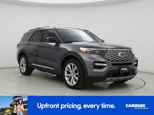 Gray 2021 Ford Explorer Platinum