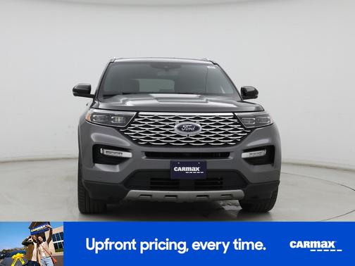 Gray 2021 Ford Explorer Platinum