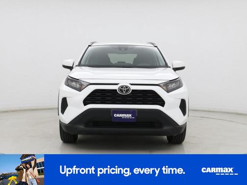 White 2021 Toyota RAV4 LE