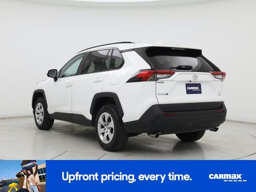White 2021 Toyota RAV4 LE