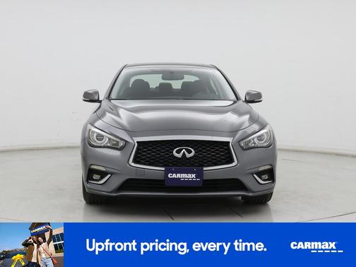 Gray 2018 INFINITI Q50 Luxe
