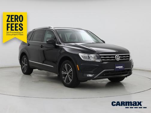 Black 2019 Volkswagen Tiguan SEL R-Line
