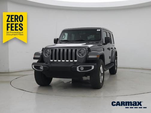 Gray 2021 Jeep Wrangler Unlimited Sahara