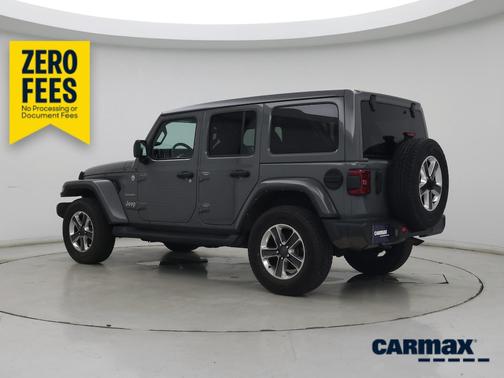 Gray 2021 Jeep Wrangler Unlimited Sahara