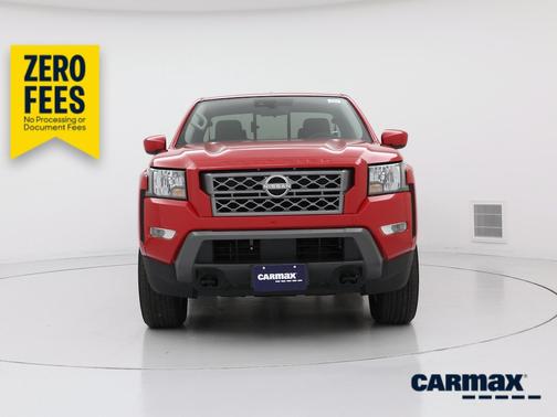 Red 2023 Nissan Frontier SV