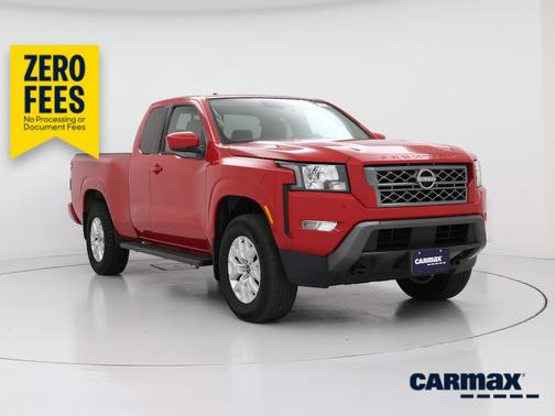 Red 2023 Nissan Frontier SV