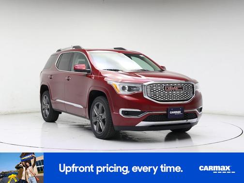 Burgundy 2019 GMC Acadia Denali