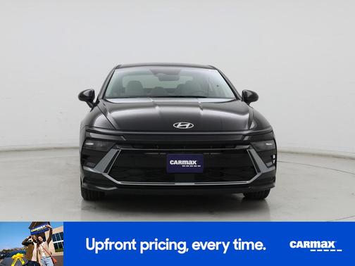Black 2025 Hyundai SONATA SE